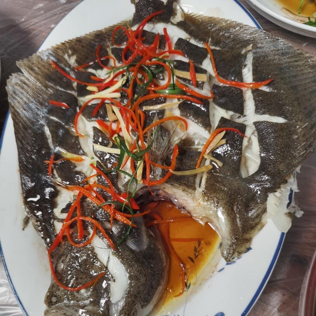 清蒸多宝鱼