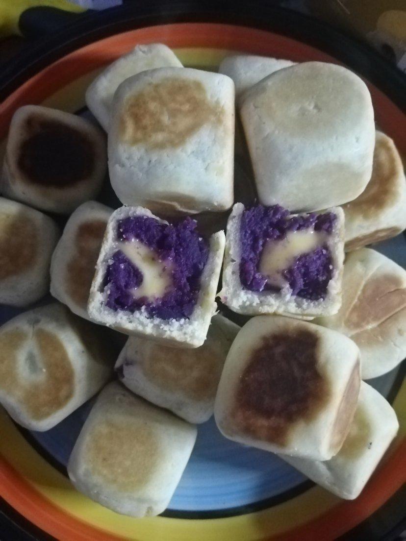 【爆浆紫薯仙豆糕】