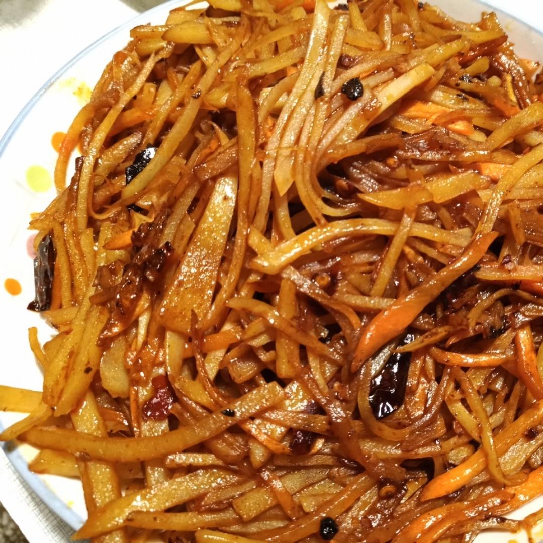 炝炒土豆丝郫县豆瓣酱版的全部作品