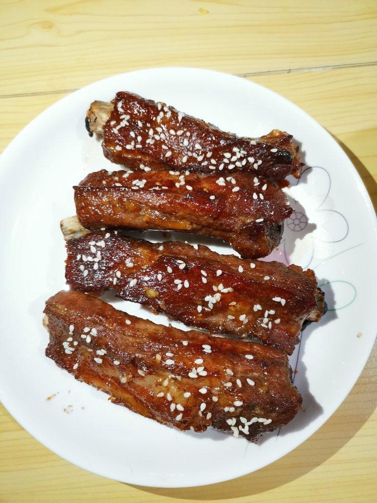 最简单的焦香软糯烤猪肋排
