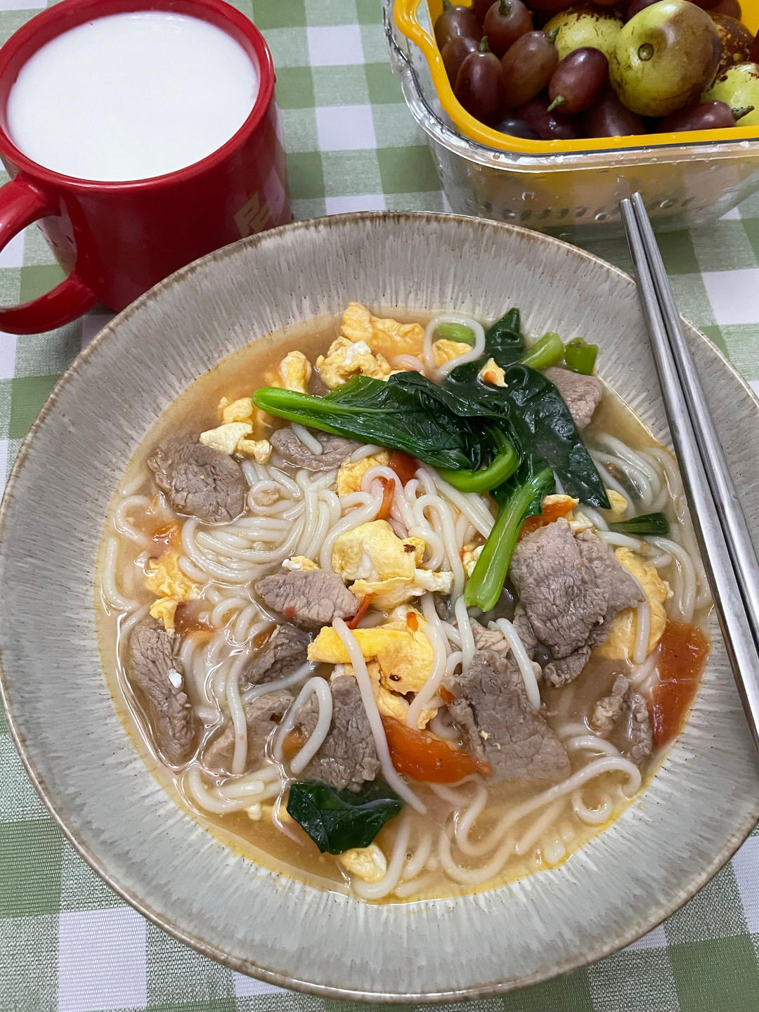 老母亲版小学生早餐 （升级为初中生早餐啦）