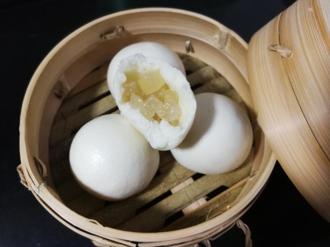 艾麦芬小厨做的水晶包子(水晶馅肉包子)水晶包