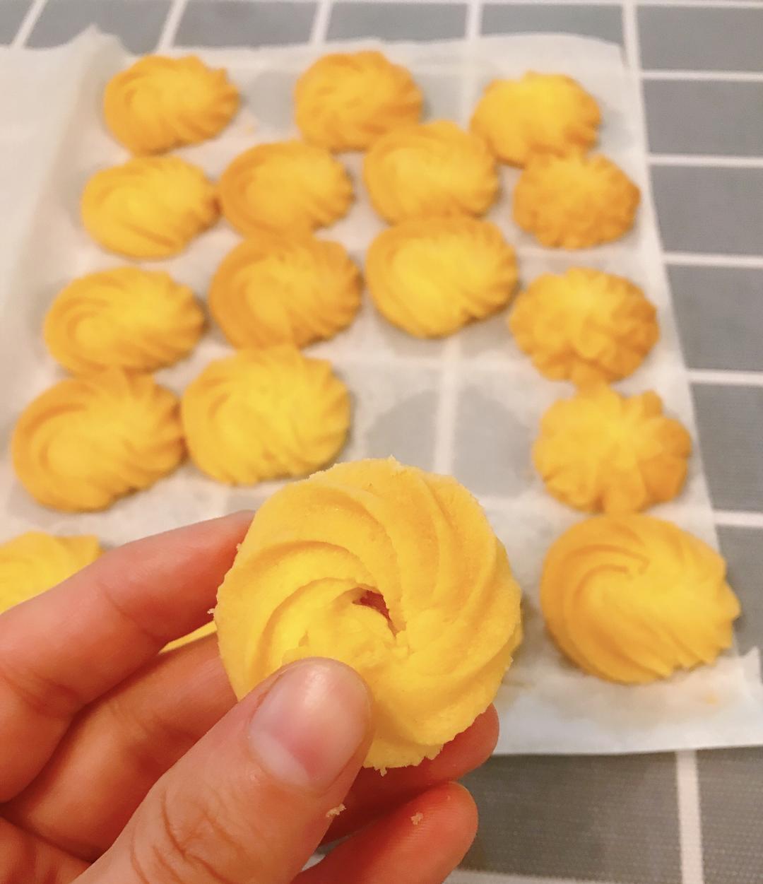 橙香曲奇的做法