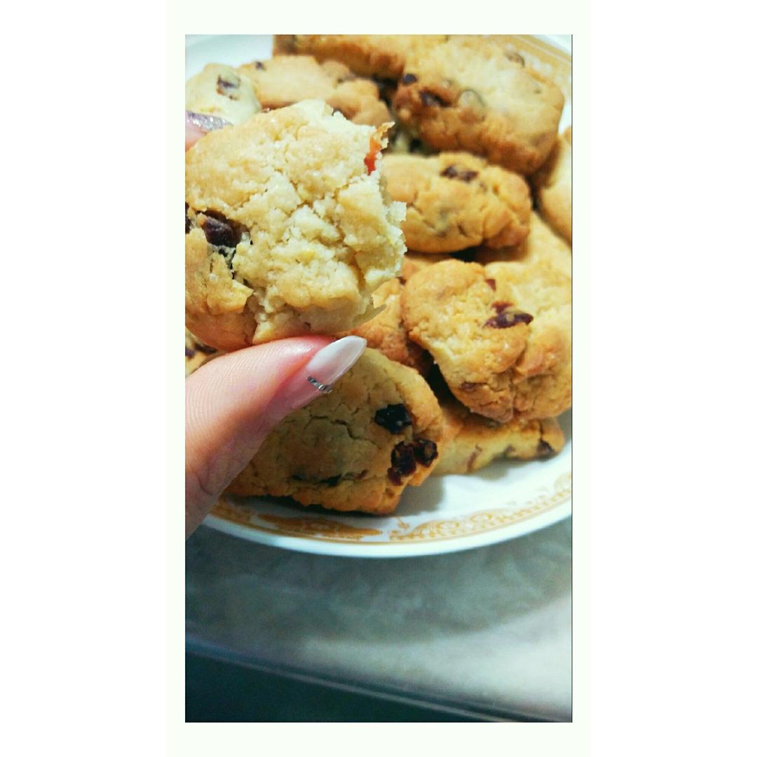 蔓越梅小饼干（无黄油）