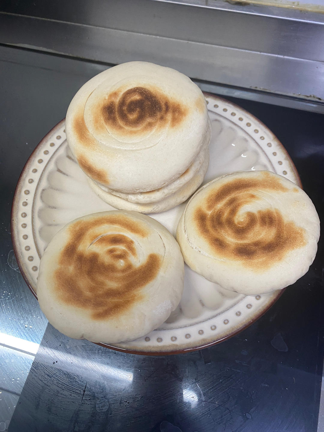 肉夹馍(白吉馍的制作)