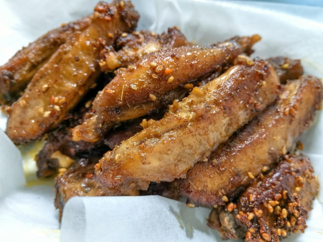 烧烤鸡翅