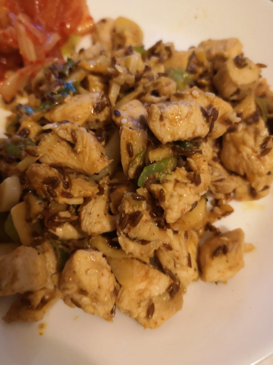 🔥减肥减脂必备❗️孜然鸡胸肉❗️比烧烤还好吃无需烤箱