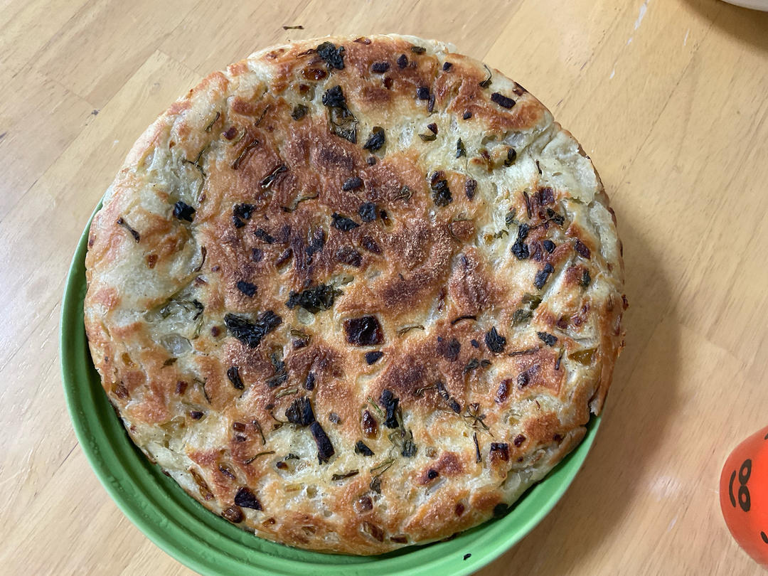 无需揉面超简单！老上海羌饼