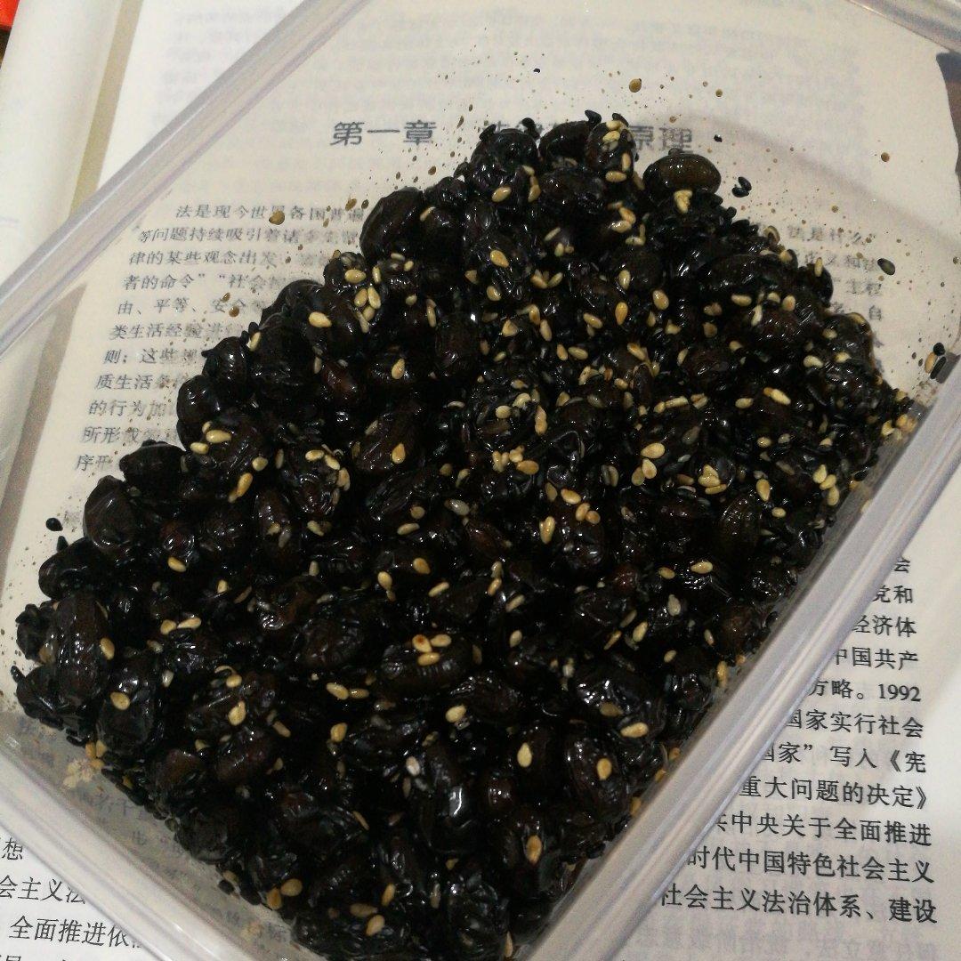 韩式酱煮黑豆