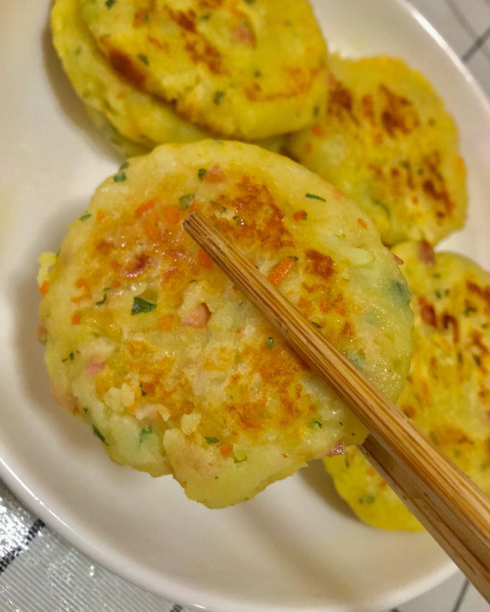 土豆火腿早餐饼