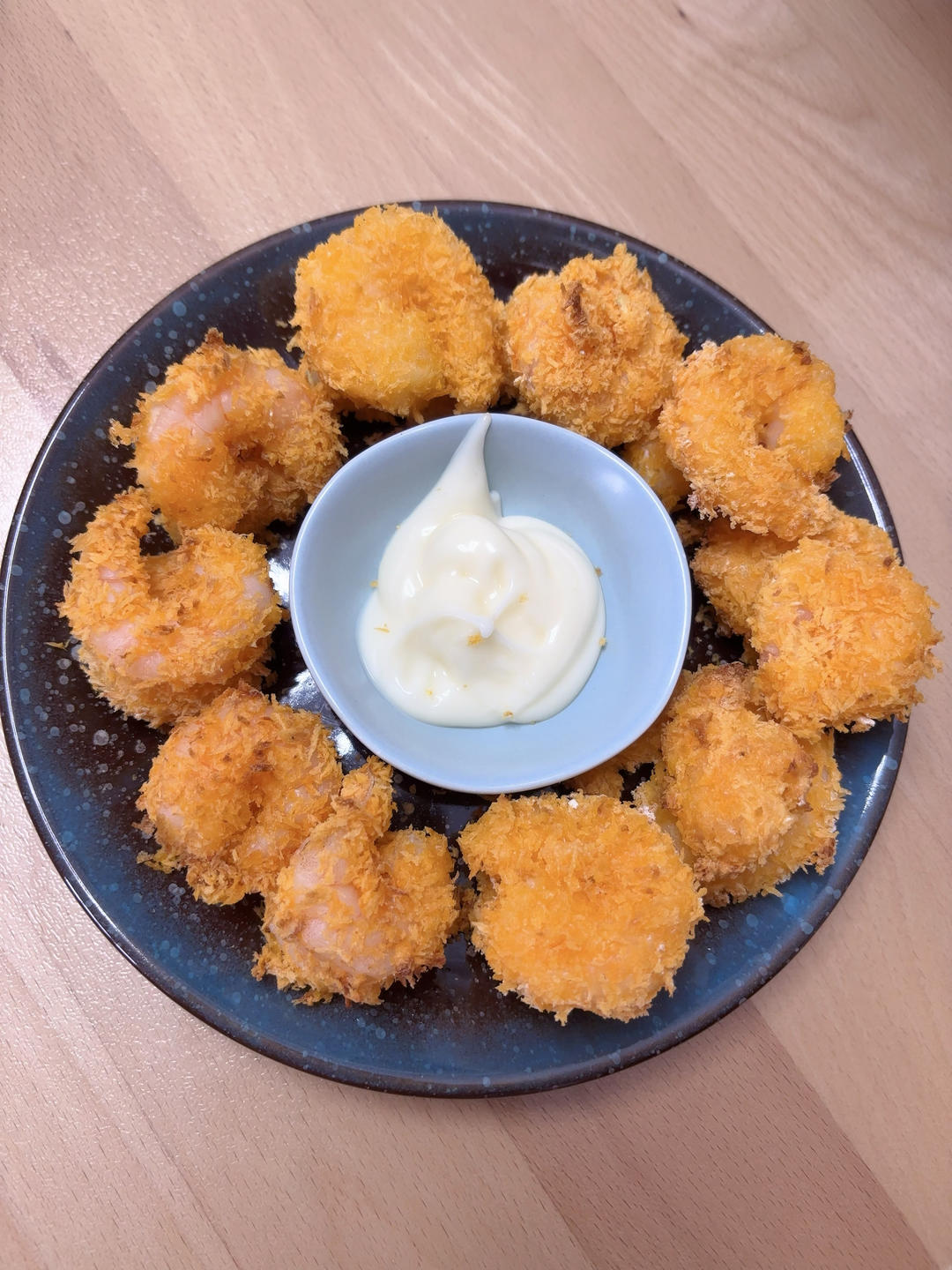 面包糠炸虾（空气炸锅版）