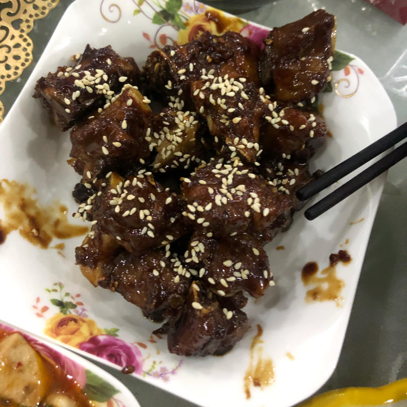 极度懒人糖醋排骨