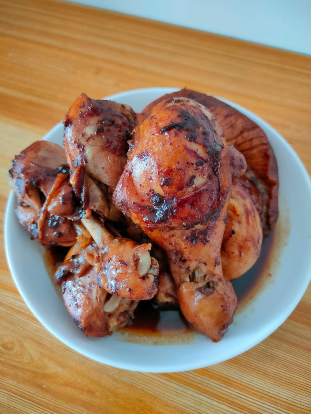 电饭锅焖鸡腿（懒人快手菜）