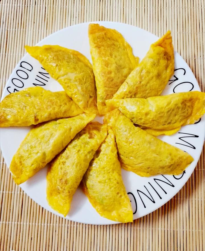 黄金蛋饺的做法