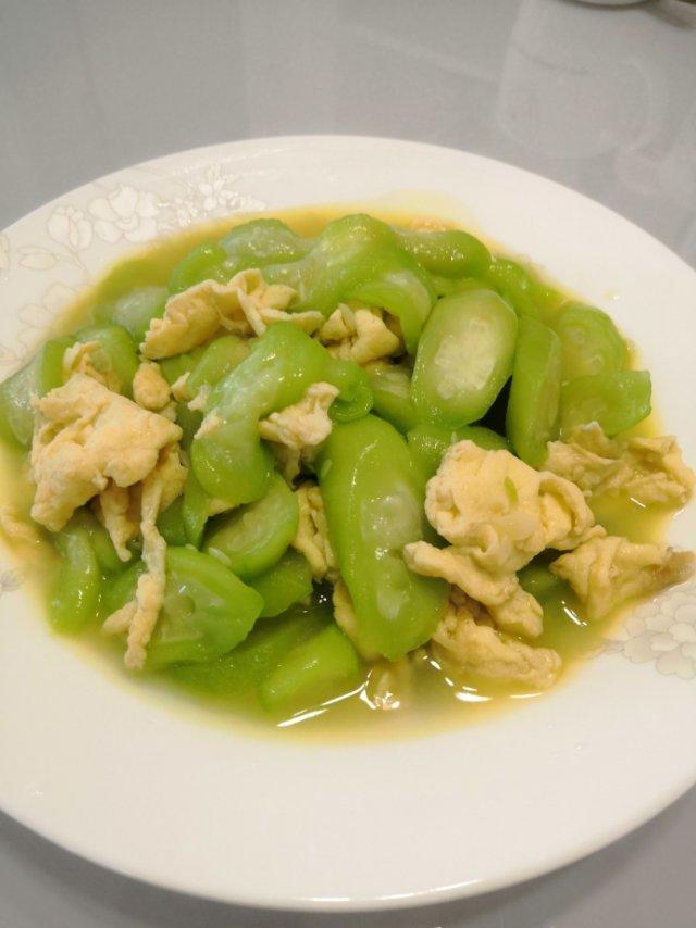 丝瓜炒蛋