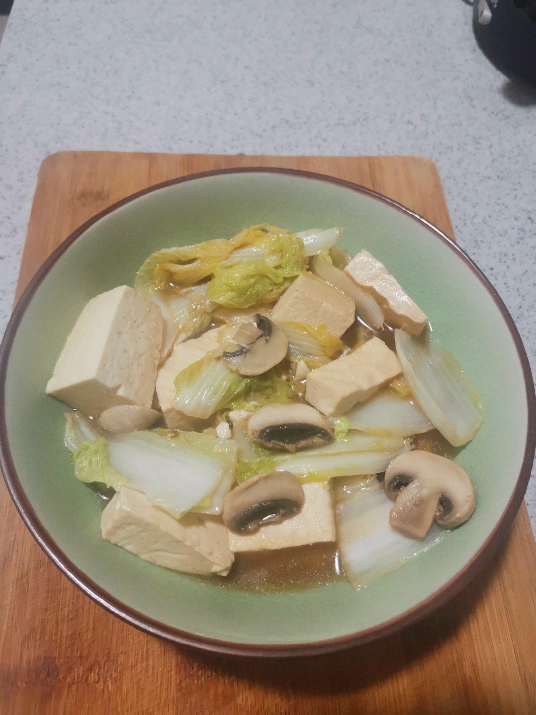 白菜炖豆腐