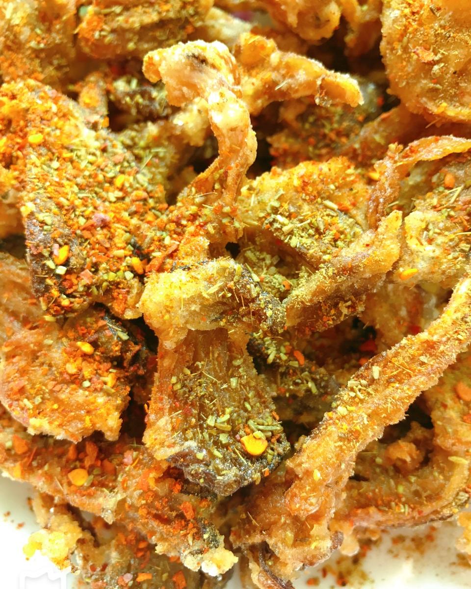 王小潘l2qd做的炸蘑菇