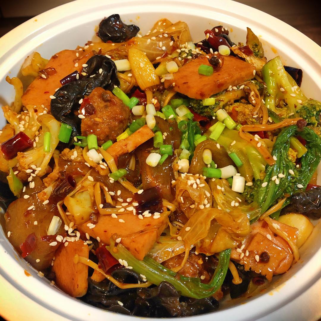 快手版诱人解馋麻辣香锅重口味