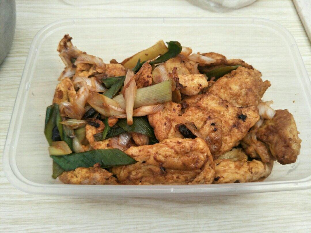 超下饭的大葱炒鸡蛋