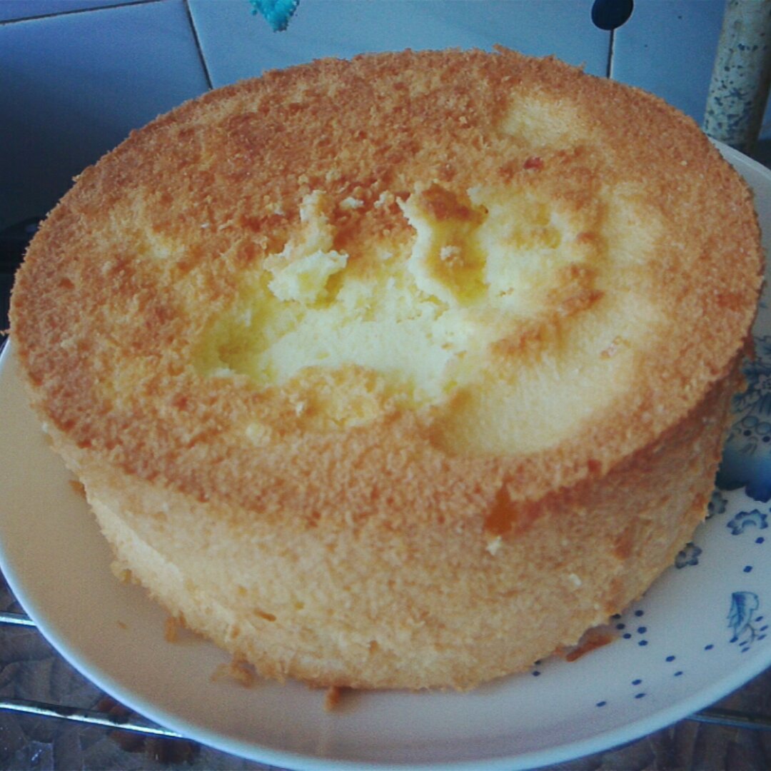6寸原味戚风