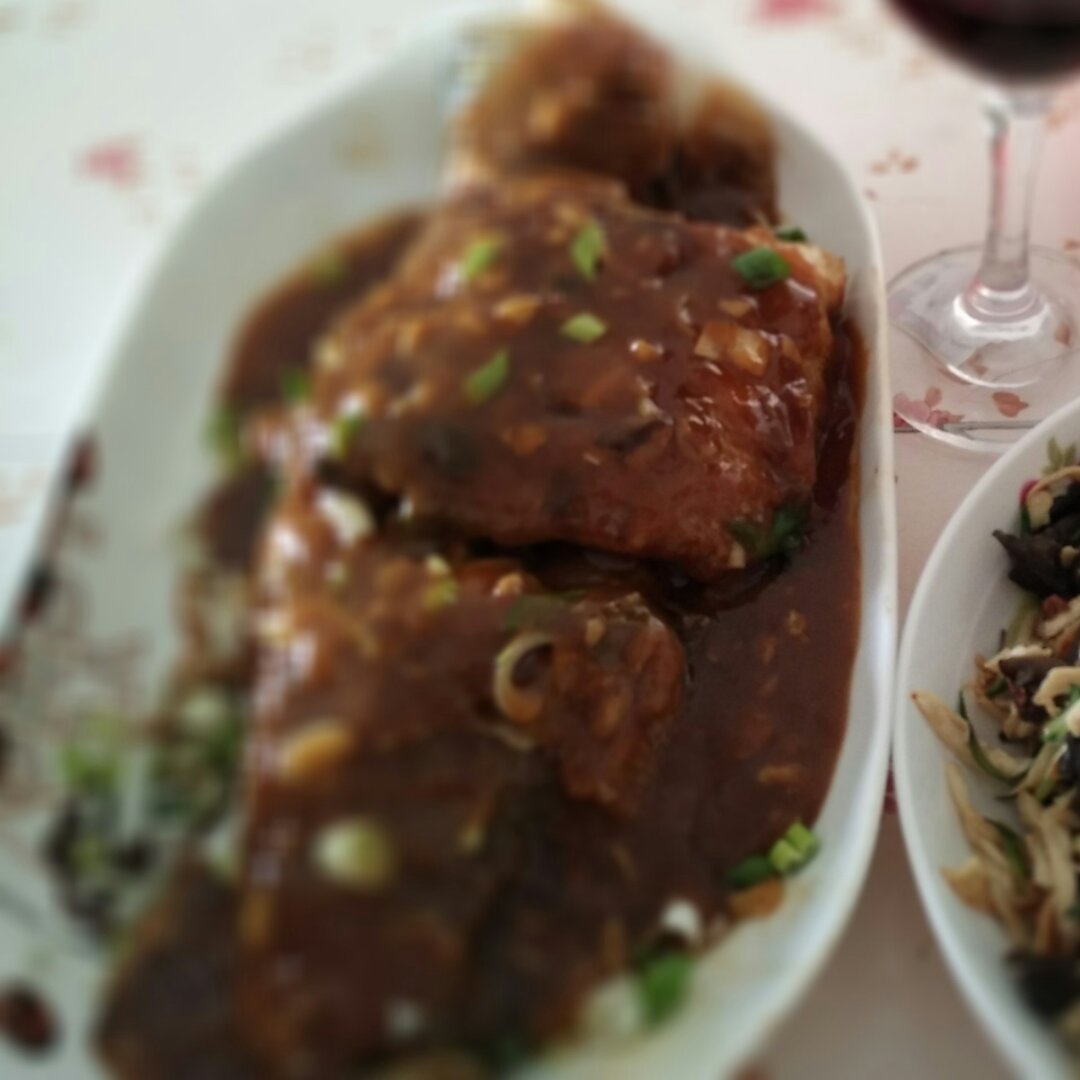 红烧鲈鱼