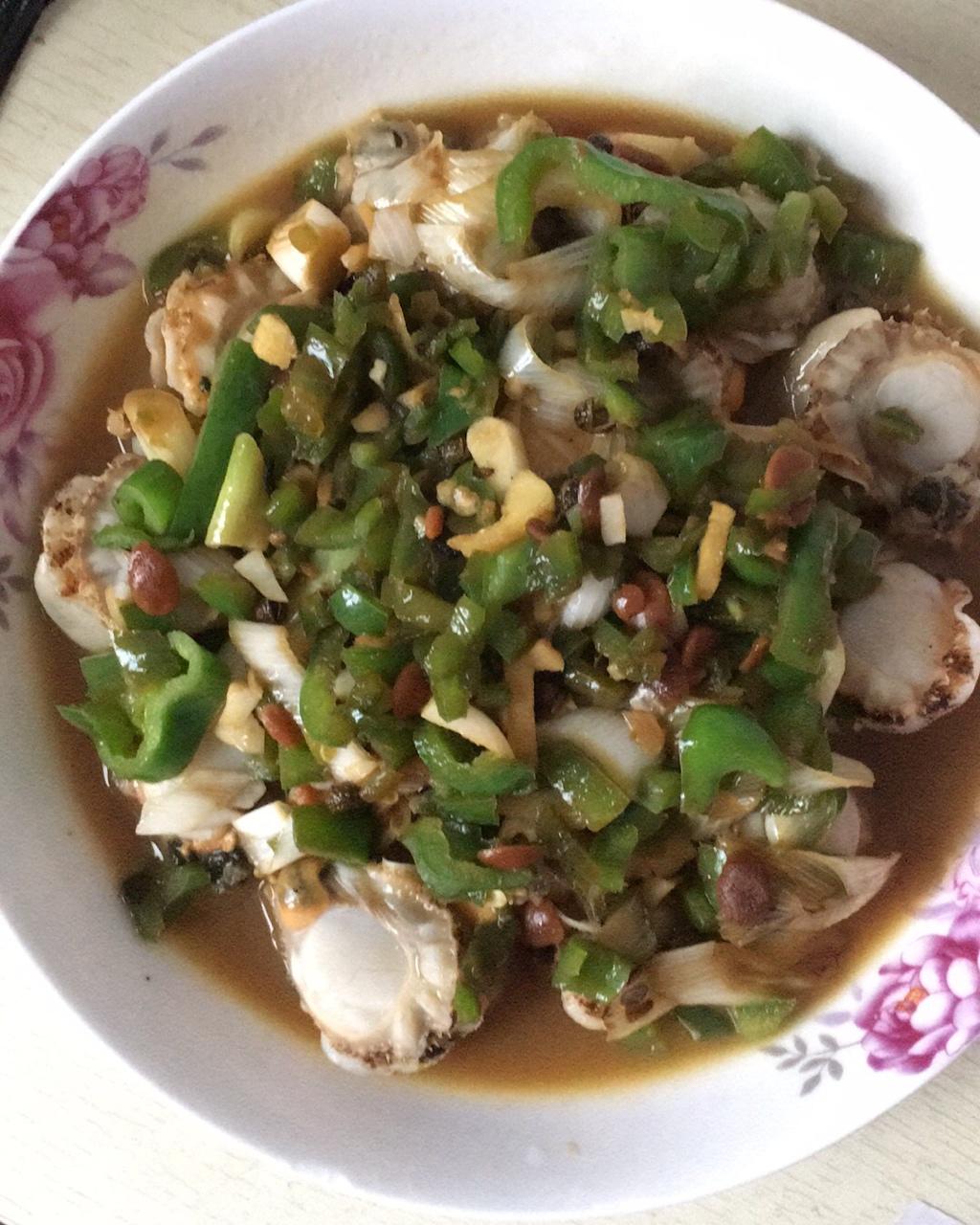 拌米饭賊好吃——扇贝肉炒辣椒