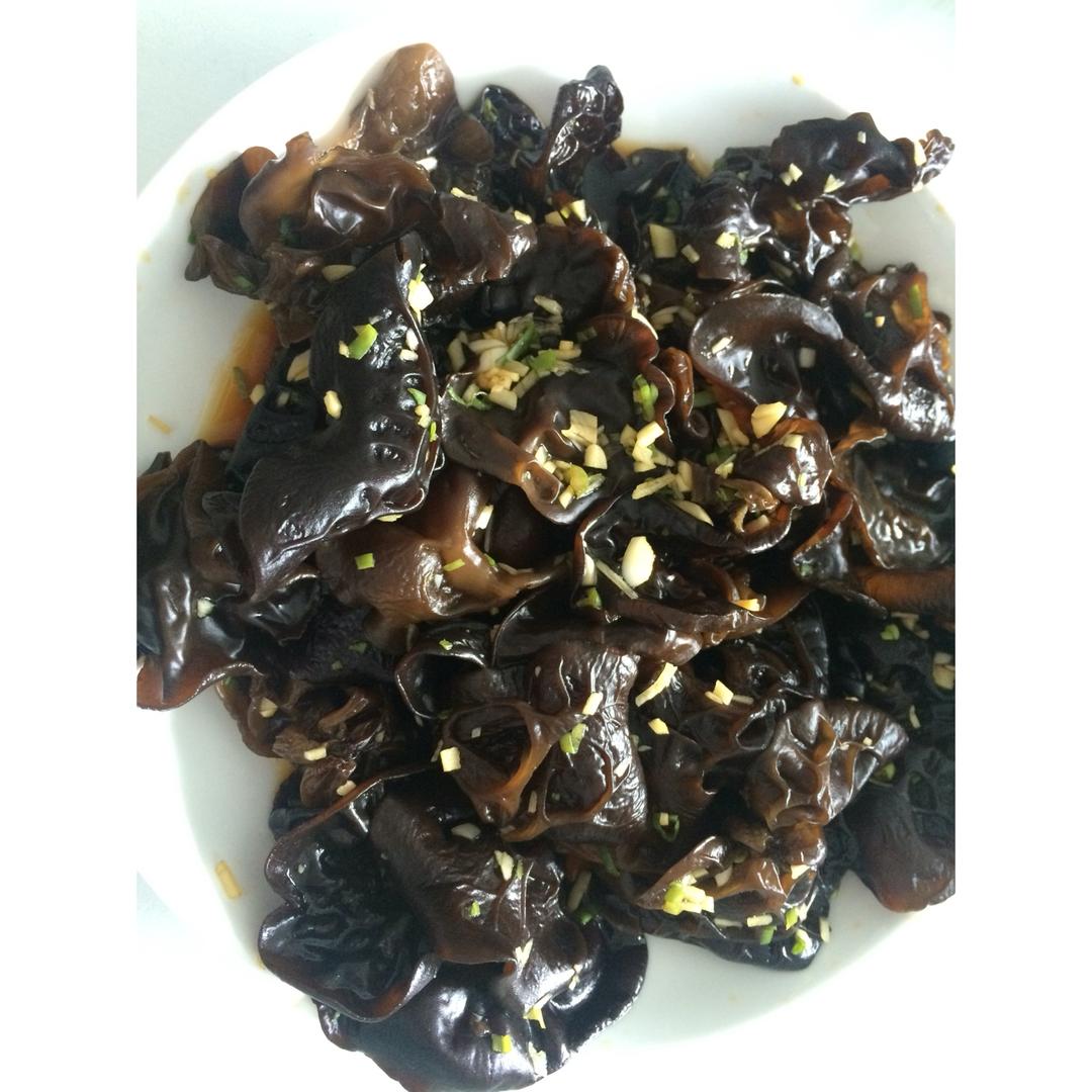 爽口拌木耳