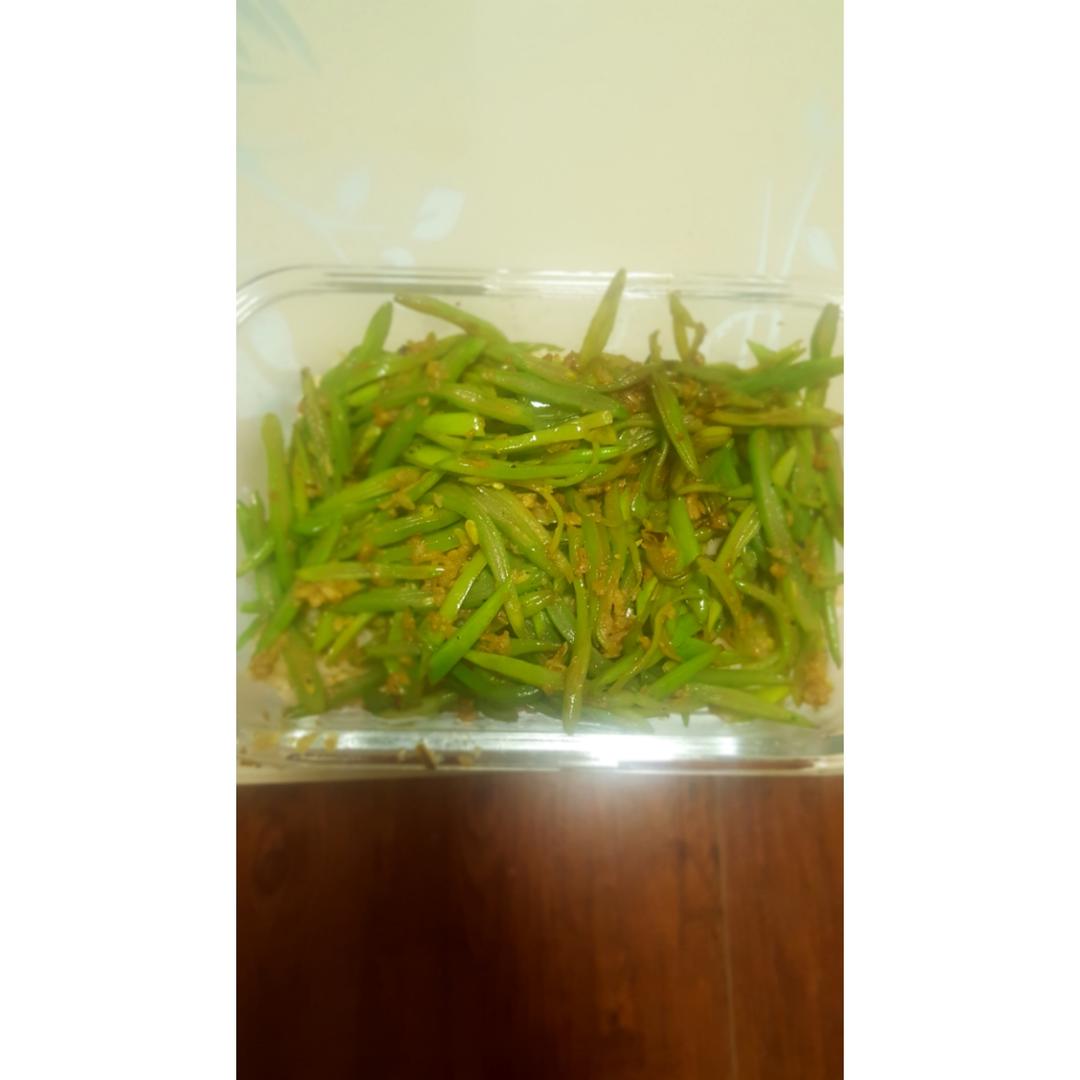 清炒扁豆丝