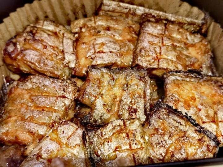 空气炸锅版香酥带鱼