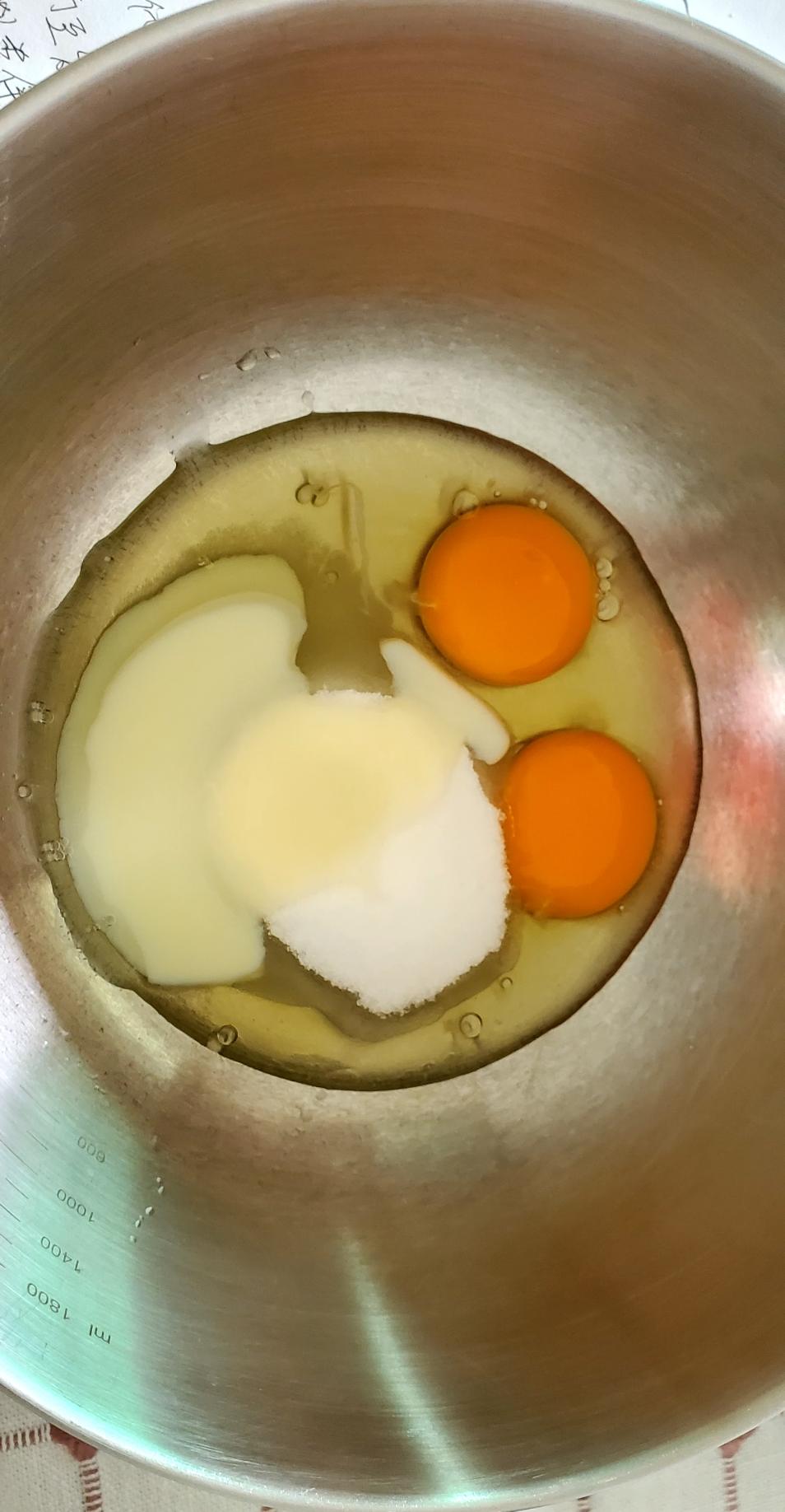 纯奶手撕吐司的做法 步骤1