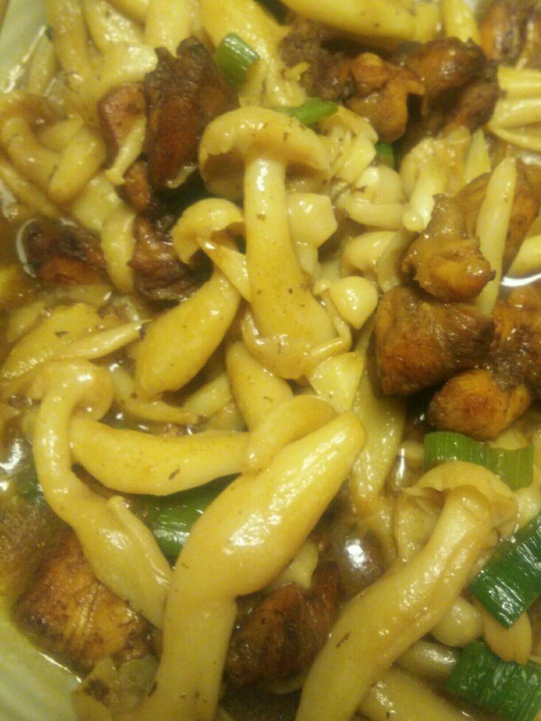 ㊙️🔥快手下饭菜‼️香辣肉沫白玉菇‼️菜汤拌饭一碗米饭不够吃