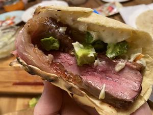 （日式）肉眼盖牛排墨西哥Taco  Japanese Style Ribeye Cap Steak Taco的做法 步骤17