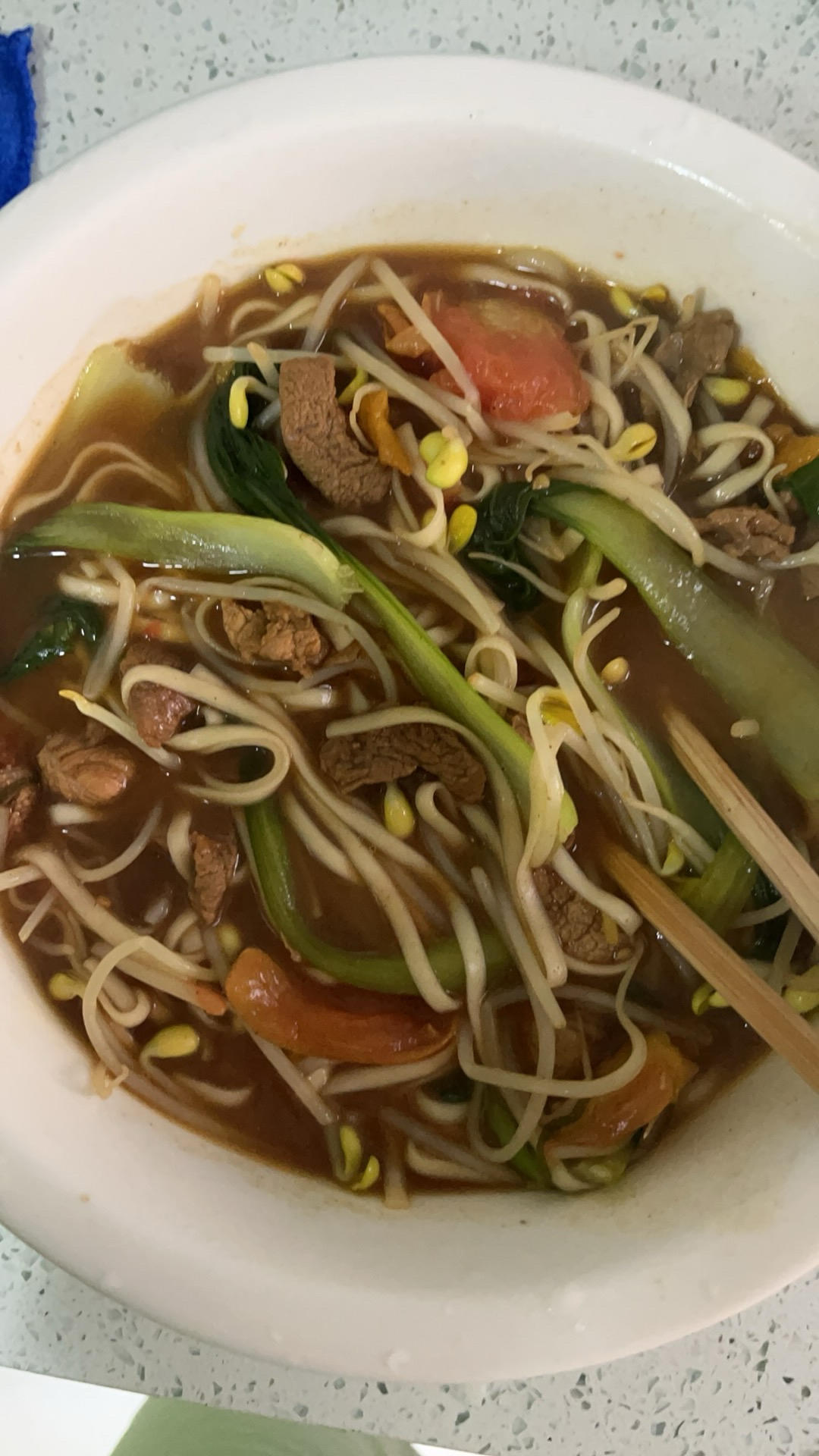炝锅肉丝面