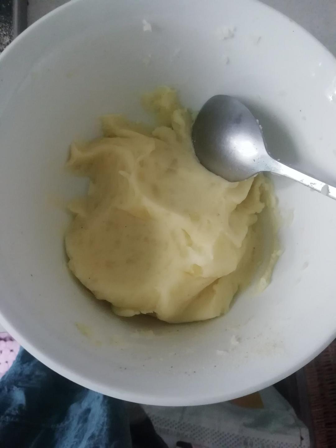 香甜软糯的紫薯芝士仙豆糕