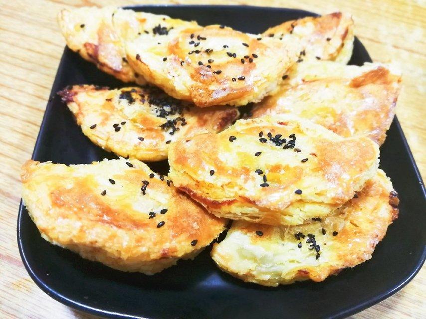 蛋挞皮烤榴莲酥！懒人办法