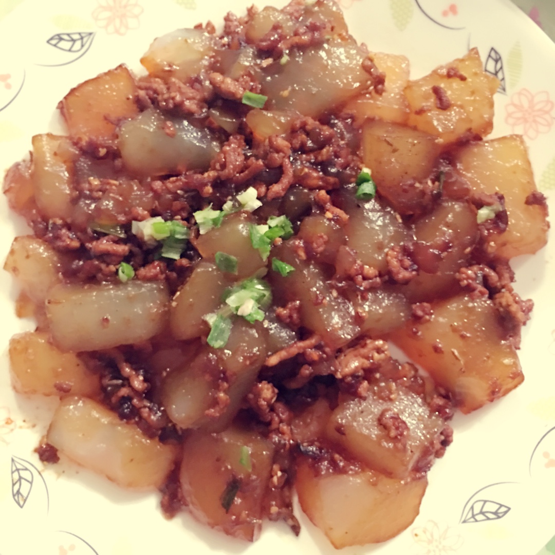 炒凉粉