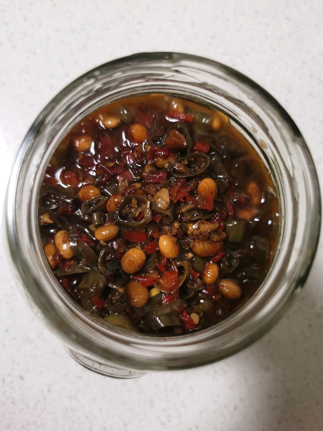 能吃三碗米饭的黄豆焖辣椒