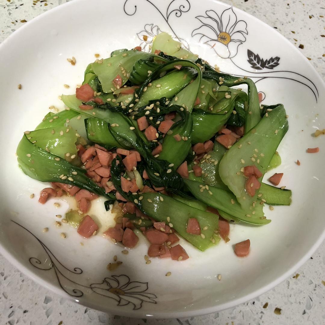 火腿小油菜