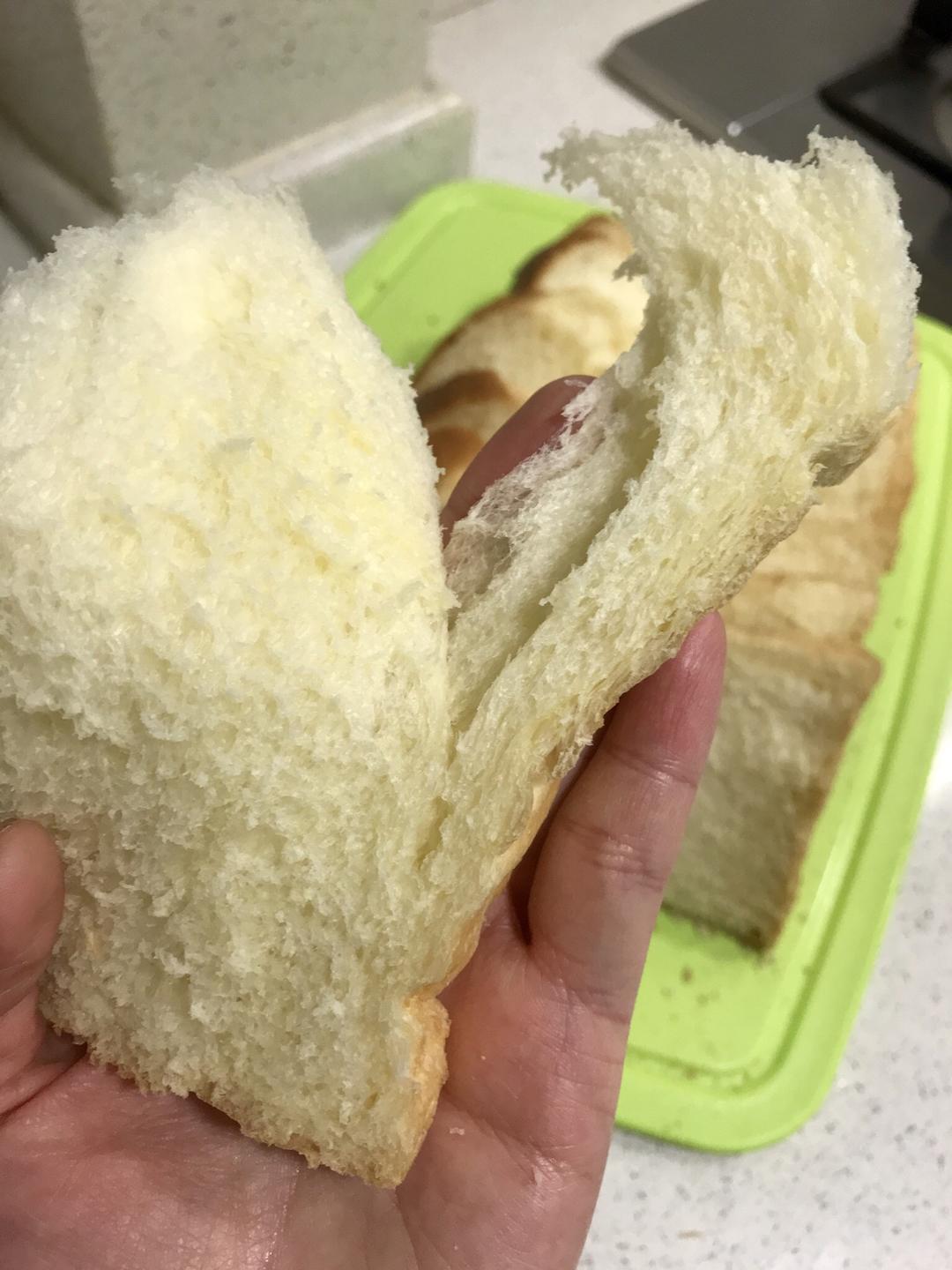 纯奶手撕吐司的做法 步骤1