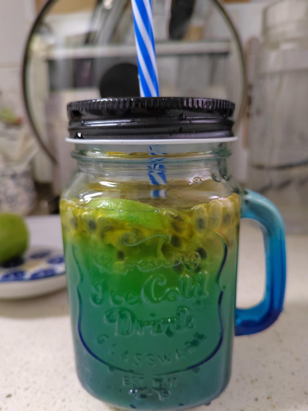 百香果柠檬茶