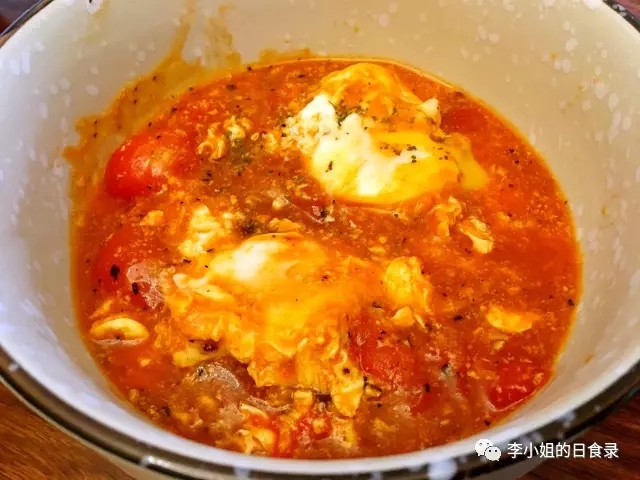 番茄炖蛋的做法