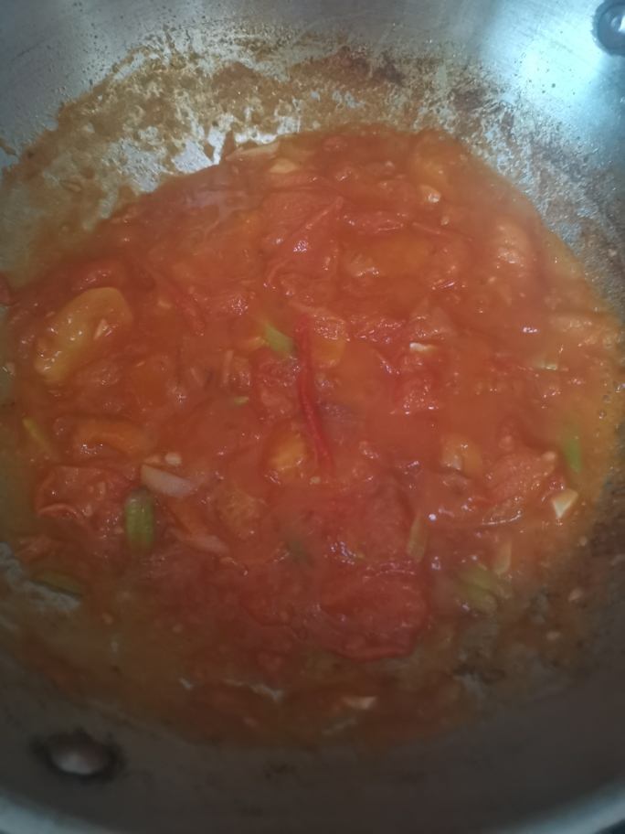 减脂排油番茄火锅底料的做法 步骤8