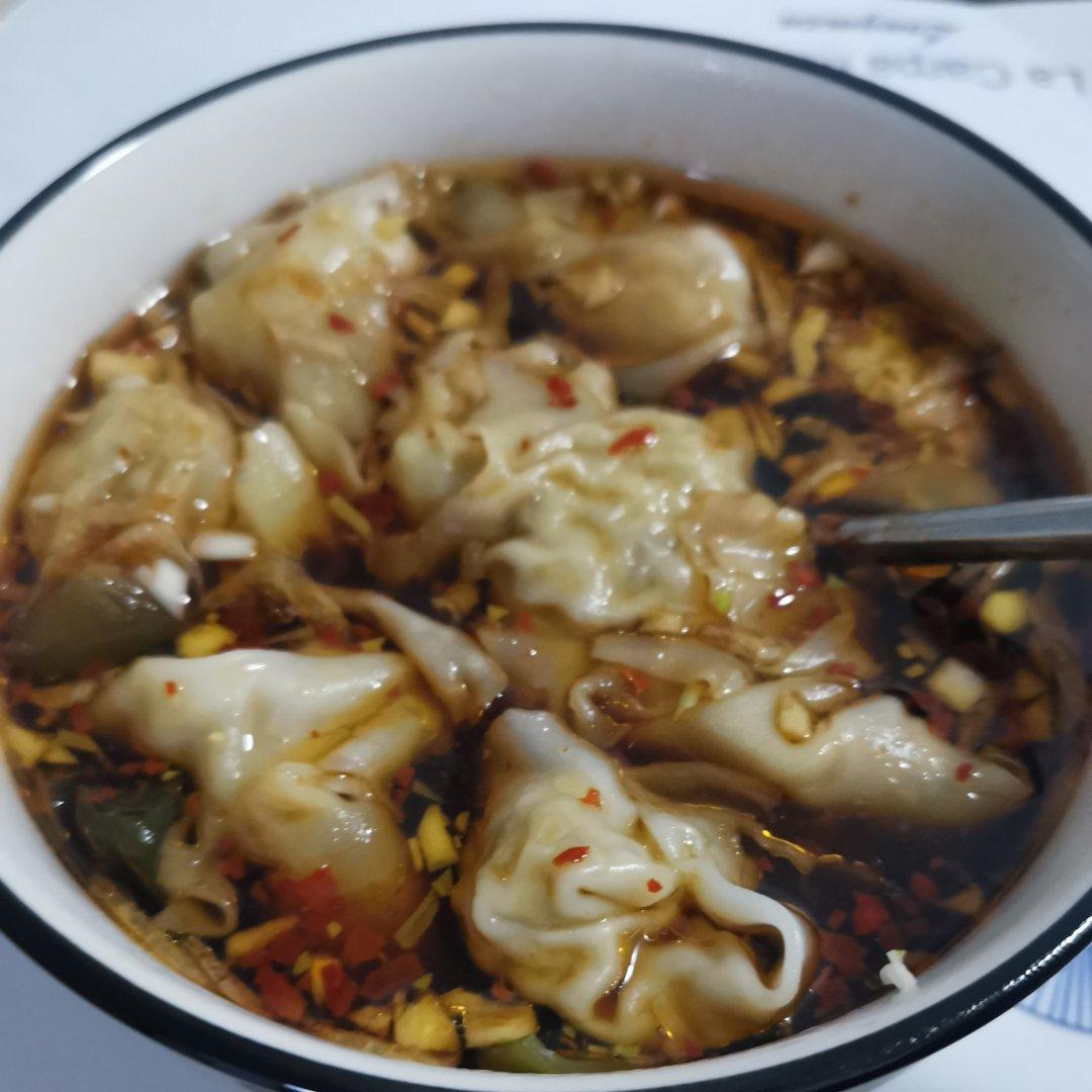 🔥好吃到汤汁都不剩❗️酸汤馄饨❗️