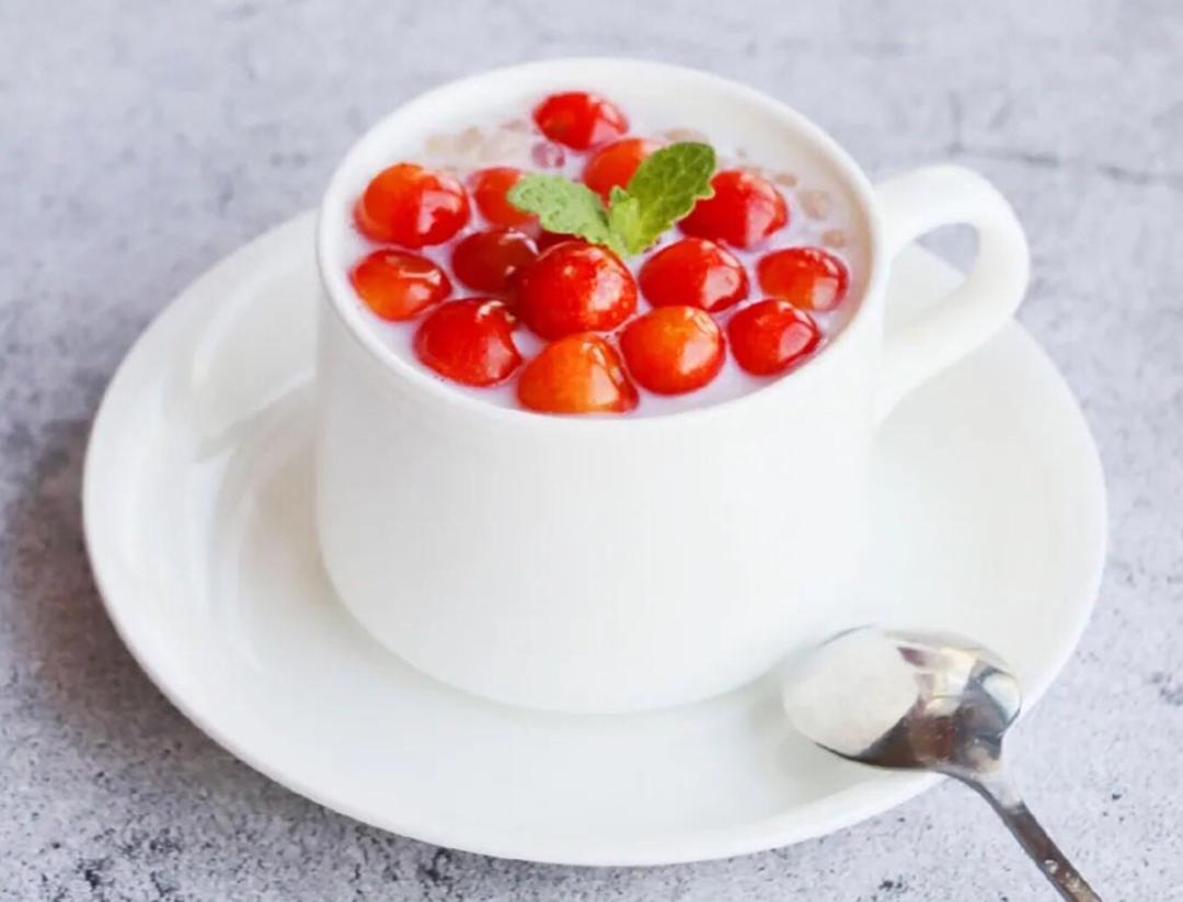 618特辑！—-夏日樱桃🍒花式吃法 1 ——-樱桃西米露！