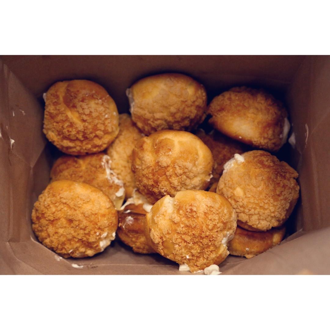 十分美味的酥皮泡芙