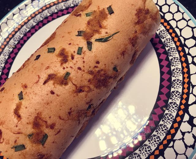 香葱肉松蛋糕小卷的做法