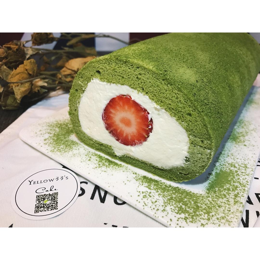 日式抹茶蛋糕卷