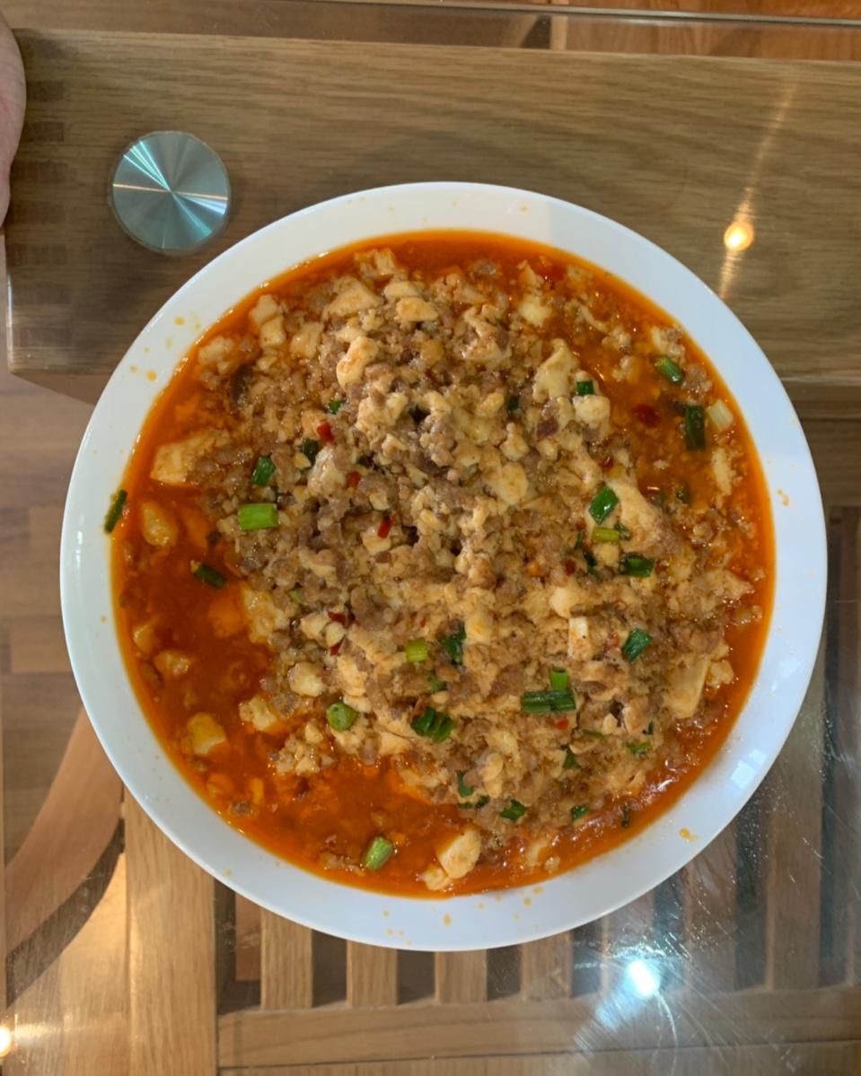 超级下饭的香菇肉沫豆腐