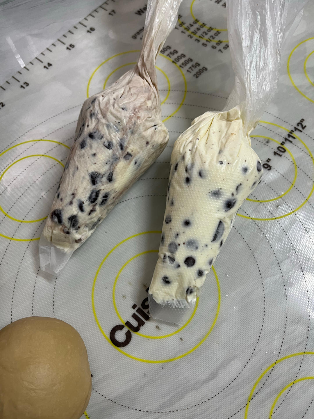 抹茶橙皮/蜜豆乳酪贝果🍵小清新甜美🍃烤箱
