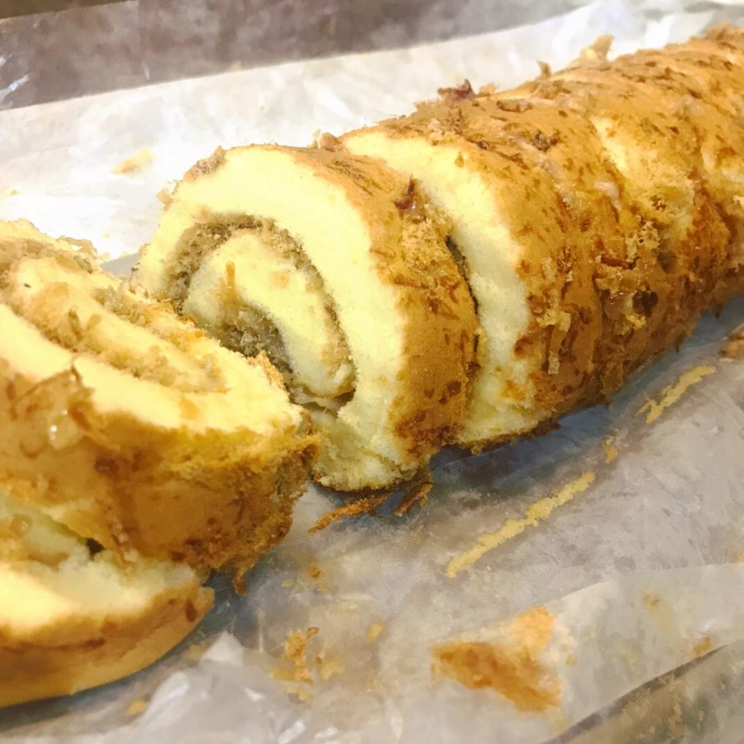 香葱肉松卷 蛋糕卷-无敌美味